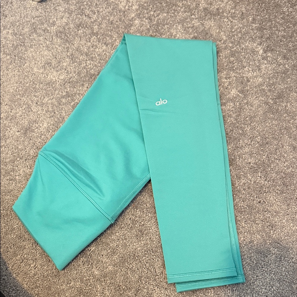 ALO Yoga Aqua green Leggings